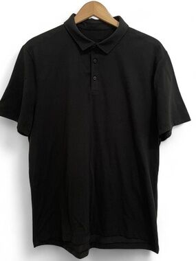 lululemon athletica Black Men's Polo Shirt